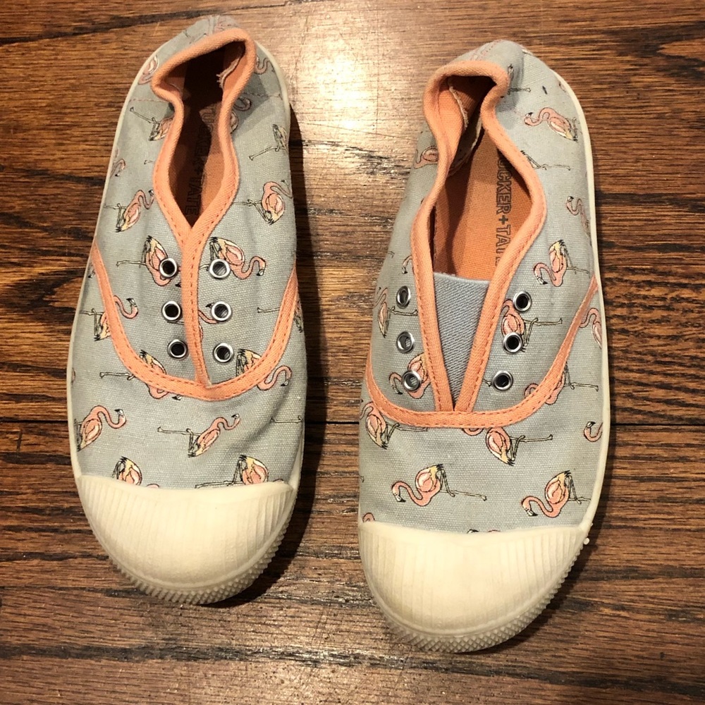 Tucker + Tate Flamingo Slip-On Sneakers. Size 13.